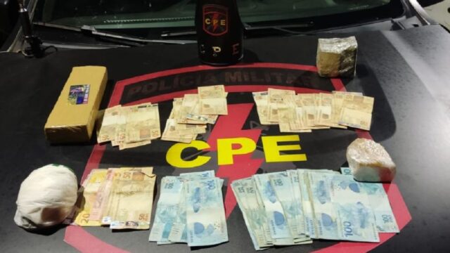 Cinco jovens são presos por tráfico de drogas e associação para o tráfico na GO-509, em Cumari