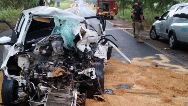 Acidente fatal na BR-365 sentido Uberlândia – Patrocínio