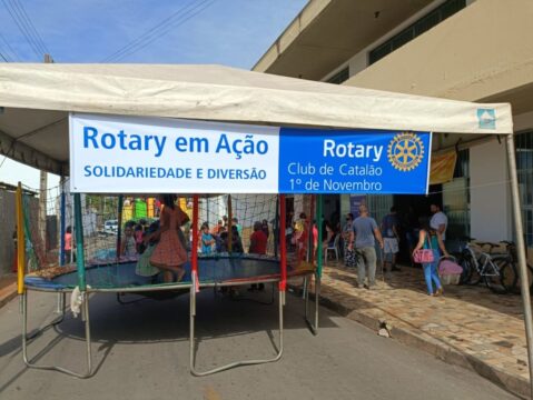 Rotary Club Catalão 1° de Novembro realiza a 10° edição do Rotary em Ação, em Catalão