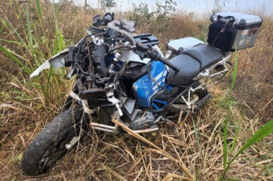 Após sofrer acidente de moto, médico de Catalão tem traumatismo craniano e é internado em UTI de Cuiabá