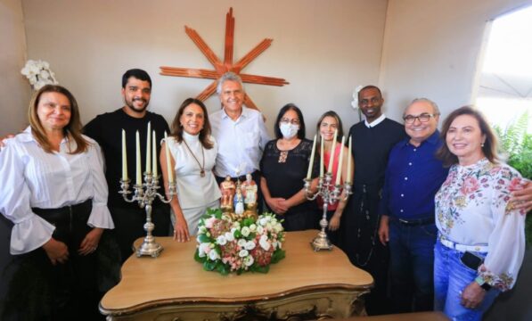 “Vamos acolher o Brasil e o mundo todo, que vem receber as bênçãos do Divino Pai Eterno”, diz Caiado ao inaugurar Centro de Apoio ao Romeiro em Trindade