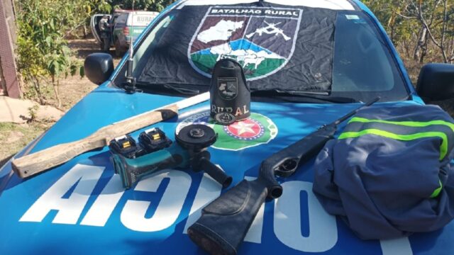 Suspeito de furto de baterias estacionarias de torre de transmissão de Internet rural é preso em Catalão