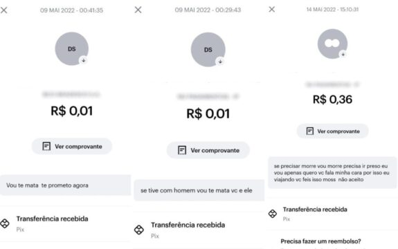 Homem é preso suspeito de fazer PIX para ex com ameaças: 'Vou te matar'