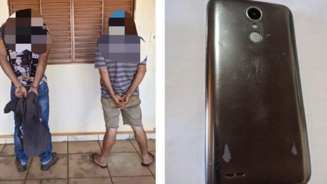 PM prende suspeitos de vários furtos praticados em Orizona e Vianópolis