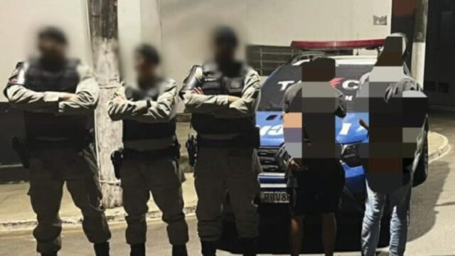 Dupla é detida pela PM após roubar celulares de adolescentes, em Catalão