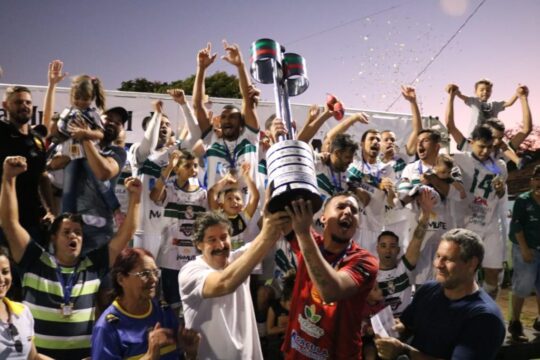 Meninos da Vila é campeão do Campeonato Catalano de Futebol Amador “Luis Mauro”
