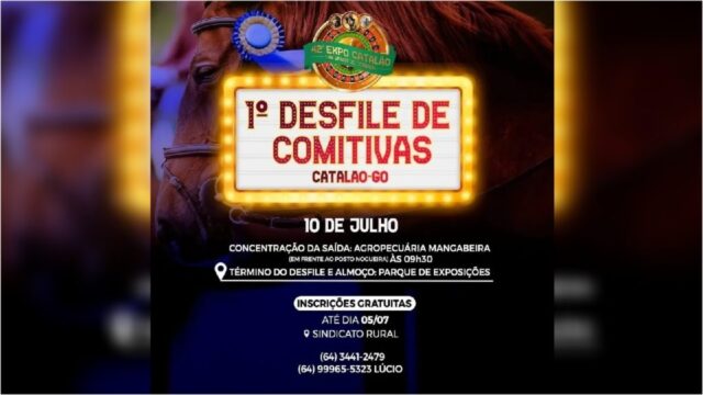 Desfile de Comitivas abrirá a Expo Catalão 2022