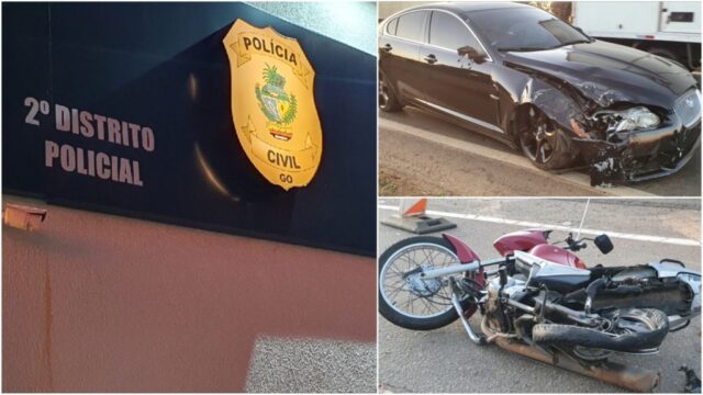 Motorista que atropelou motociclista e fugiu na BR-050 deve se apresentar na delegacia nesta semana