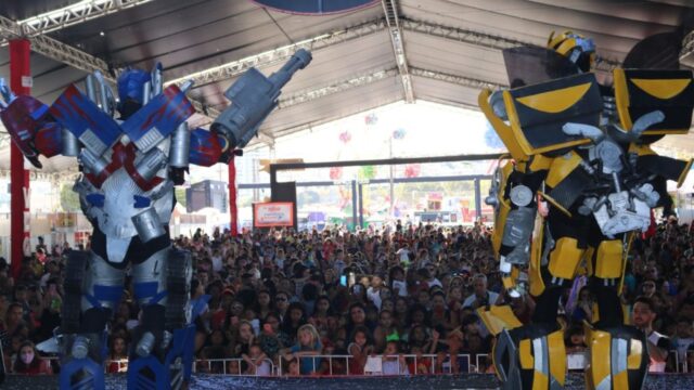 Show infantil marca a final da Expo Kids 2022, com muita animação e diversão