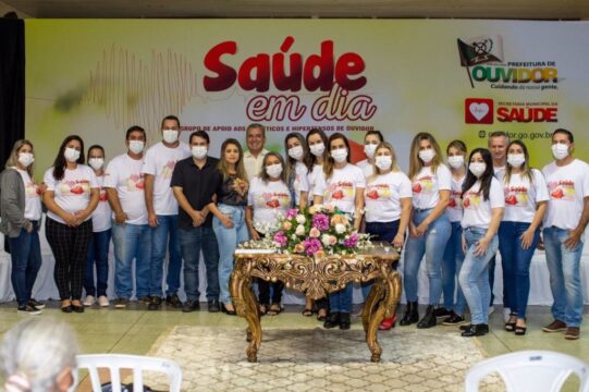 "Saúde em dia": Prefeitura de Ouvidor realiza mais uma edição do programa que atende diabéticos e hipertensos do município