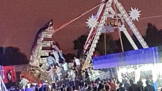Brinquedo 'trava' e deixa feridos em parque de diversões em Monte Carmelo (MG); VÍDEO