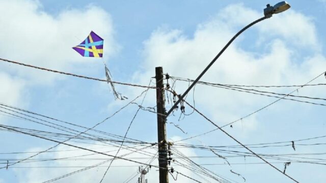Queda de energia provocada por pipa já atingiu cerca de 45 mil clientes em Goiás neste ano