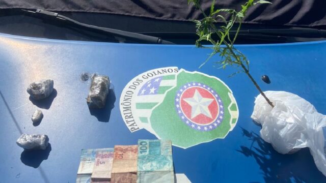 Tático Móvel prende suspeito por tráfico de drogas em Ouvidor