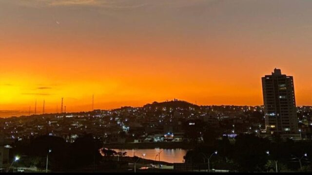 Sol, céu limpo e calor moderado marcam o fim das férias em Catalão