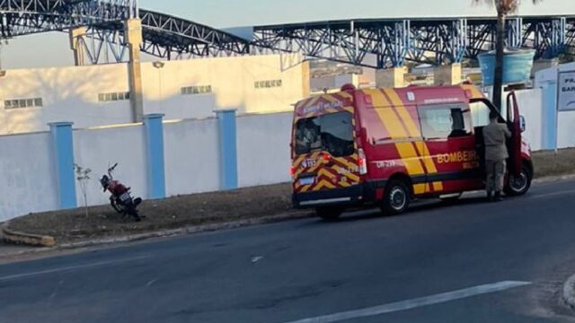 Motocilista envolve em acidente no Centro de Catalão