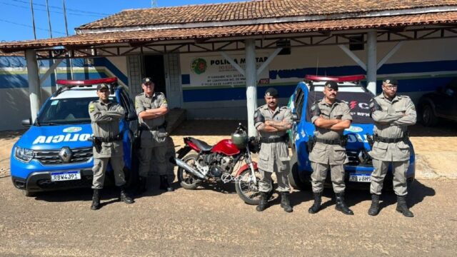 Moto roubada de entregador de delivery em Catalão é recuperada pela PM em Campo Alegre de Goiás