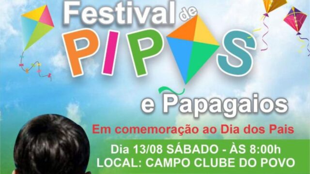 Festival de Pipas e Papagaios, acontece neste sábado (13) em Catalão