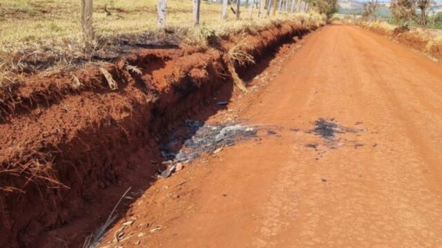 Corpo humano carbonizado é encontrado próximo à BR-050 em Uberaba
