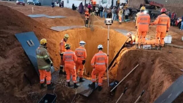 Morre criança que ficou 18 horas presa em buraco de 8 metros de profundidade em MG
