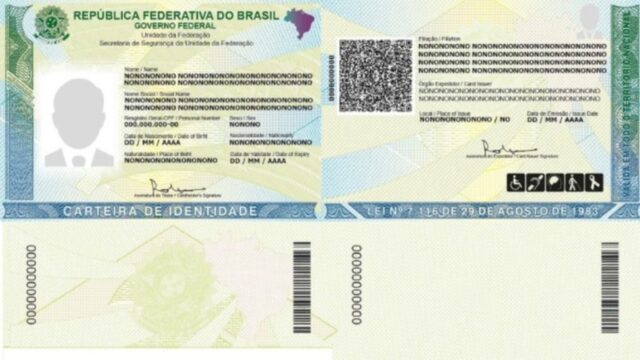 Novo RG começa a ser emitido nesta segunda-feira em Goiás; veja quem pode fazer