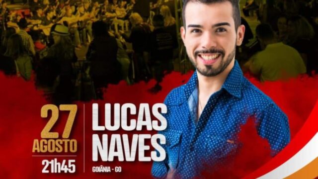 Cantor catalano Lucas Naves, se apresenta na Festa do Peão de Barretos neste sábado (27)