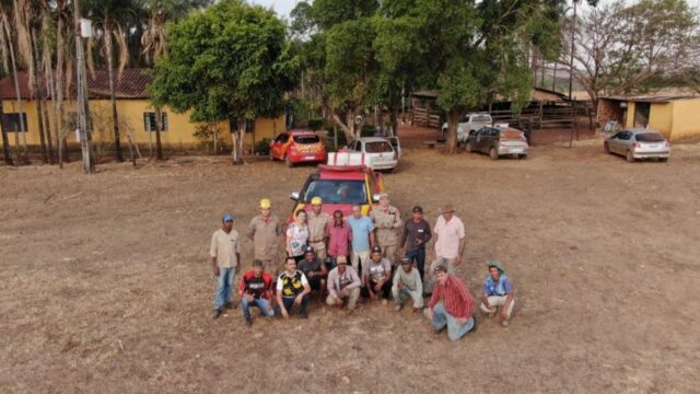 Bombeiros realizam busca a idoso desaparecido na zona rural de Rio Verde