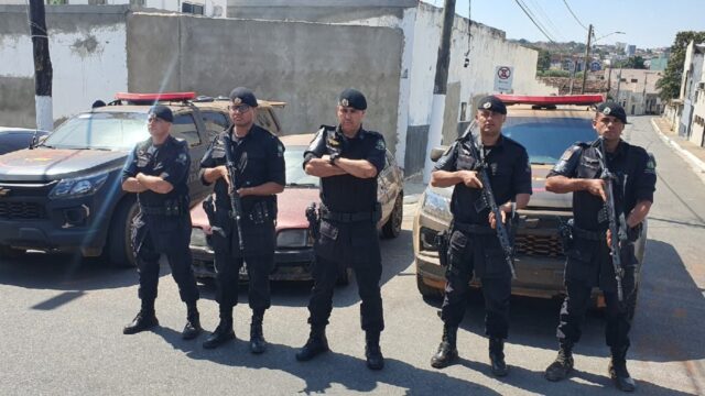 Em ação rápida: CPE conduz à delegacia quatro suspeitos de envolvimento no crime de duplo homicídio registrado em Catalão
