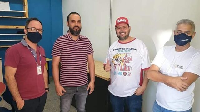Presidente do Sindicato Metabase visita instalações do Senai em Catalão