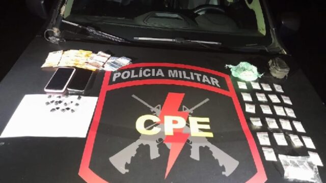 Casal é preso em Pontalina por suspeita de tráfico de drogas