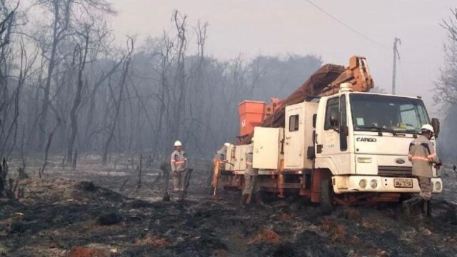 Enel Distribuição Goiás alerta para risco de queimadas próximo à rede eletrica