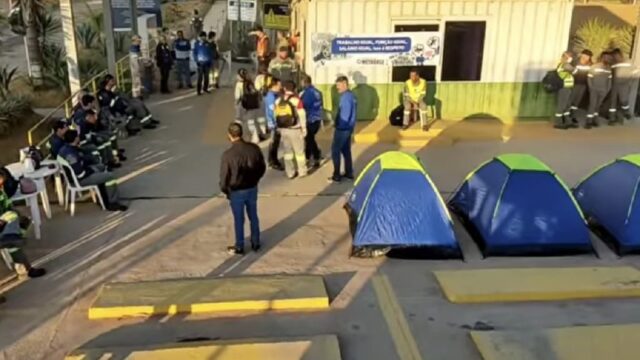 Sindicato Metabase e funcionários da Crec-10 paralisam atividades na Mina Boa Vista, em Catalão
