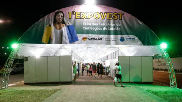 Primeiro dia da ExpoVest traz novo ânimo ao segmento de confecções em Catalão