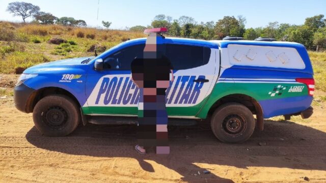 Batalhão Rural recaptura em Pires do Rio foragido do Mato Grosso do Sul