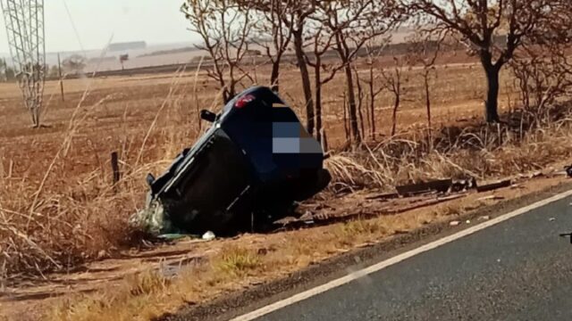Fatalidade: Acidente entre dois carros na GO-217, deixa sete óbitos, em Piracanjuba