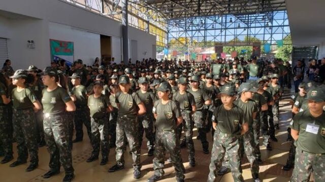 Sorteio seleciona alunos para o Curso de Formação de Soldados da Polícia Militar Mirim de Catalão