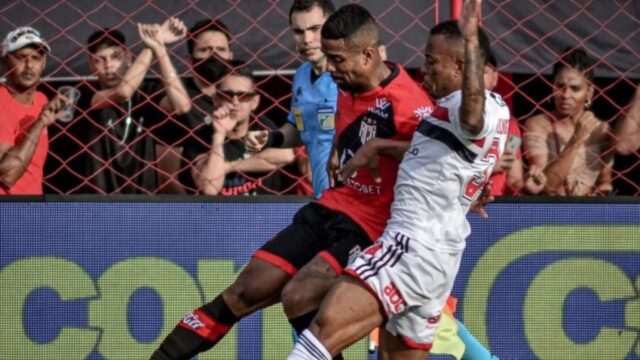 Atlético Goianiense vence São Paulo por 3×1 e está a um passo da grande final da Sul-americana