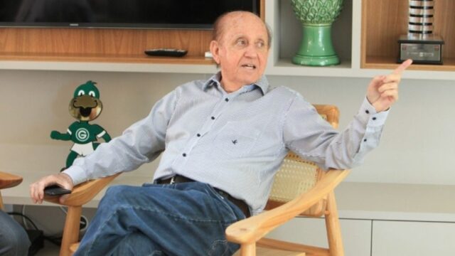 Morre Hailé Pinheiro, maior dirigente da história do Goiás, aos 86 anos