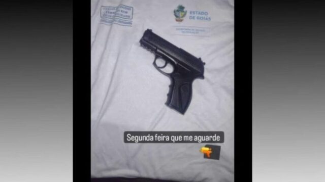“Massacre tá perto”: polícia investiga ameaça de ataque a escola em GO