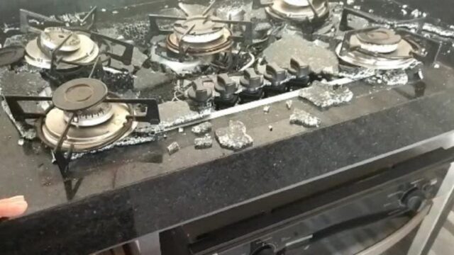 Fogão explode enquanto moradoras preparavam o almoço dentro de casa em Goiânia