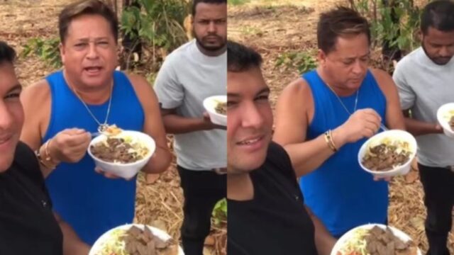Leonardo come marmita na estrada: "Restaurante na beira da mata"