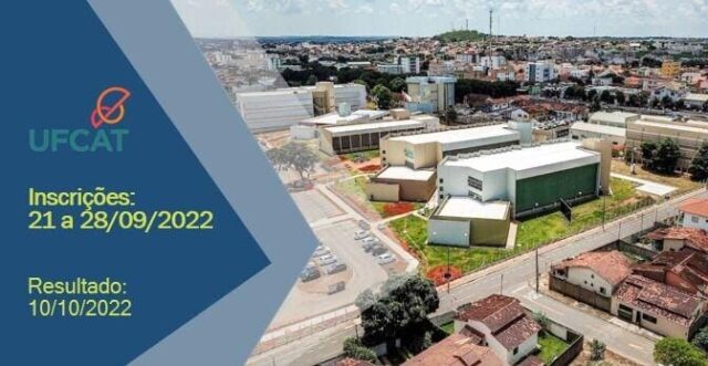 Inscrições para residência pedagógica da UFCat se encerram dia 28. Bolsa é de 400 reais