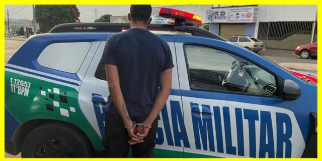 Em menos de 24h, PM prende suspeito de tentativa de homicídio em Palmelo
