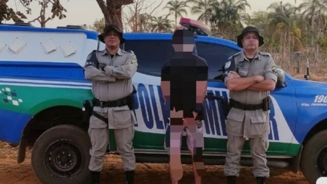 Foragido da justiça é preso pelo BPM Rural em Campo Alegre de Goiás