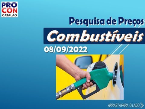 Em nova pesquisa, Procon divulga lista de preços de combustíveis, em Catalão