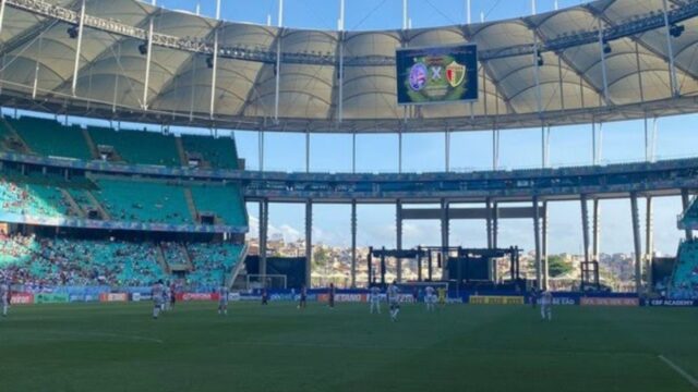 Torcedor passa mal e morre durante Bahia x Brusque