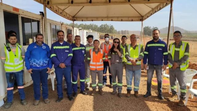 Diretoria do Sindicato Metabase realiza visita de segurança na empresa Crec-10