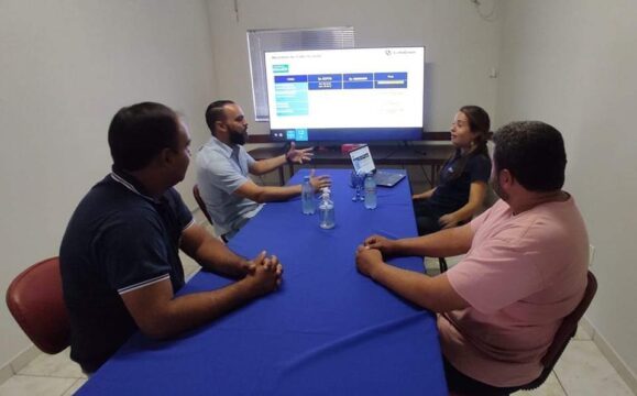 Diretoria do Sindicato Metabase reúnem com representantes da empresa Fertilizantes Tocantins/Heringer