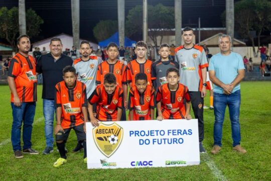 Em Ouvidor: Secretaria de Esportes realiza final do campeonato society com alunos do projeto em parceria com Cmoc e Abecat