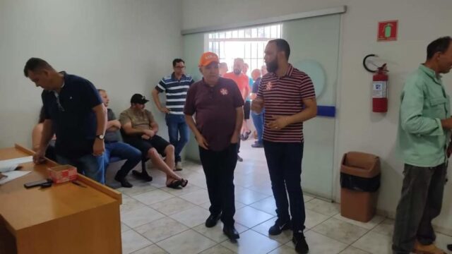 Presidente da Força Sindical Nacional visita sede do Sindicato Metabase em Catalão