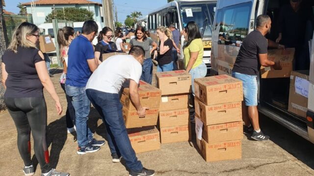 Começa o transporte de urnas eletrônicas para os locais de votação em Catalão e cidades vizinhas